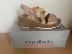 Sandales femme Mephisto Mobils 38, Beige, Gedragen, Sandalen of Muiltjes, Ophalen of Verzenden