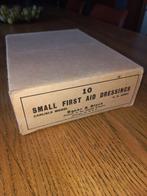 US WW2 complete doos 10 first aid dressing, Ophalen of Verzenden