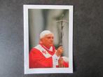 Kaartje Z.H. Paus Benedictus XVI - Joseph Ratzinger, Verzamelen, Foto's en Prenten, Ophalen of Verzenden, 1980 tot heden, Zo goed als nieuw