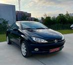 PEUGEOT 206 CC - AUTOMATIC -139000KM -1.6 BENZ, Auto's, 4 zetels, 4 cilinders, Cabriolet, Zwart
