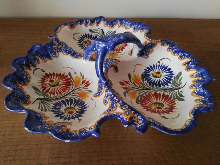 antiquités, Huis en Inrichting, Keuken | Servies, Zo goed als nieuw, Overige typen, Boerenbont, Aardewerk, Ophalen