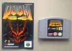 Doom voor de Nintendo 64 + boekje, Games en Spelcomputers, Games | Nintendo 64, Gebruikt, Shooter, 1 speler, Ophalen of Verzenden