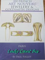 Catalogus, pdf Art nouveau jewelery Paris Designs -P. Follot, Verzenden