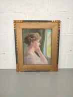 Marguerite Reh (1871-1941) pastel portret, Enlèvement ou Envoi