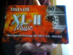- Maxell XL-II Muziek 90' - (nieuwe K7), Ophalen of Verzenden, Onbespeeld, 1 bandje, Nieuw in verpakking