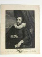 Van DYCK / TARDIEU Comte d'Arundel Norfolk XVIIIème England, Antiek en Kunst, Ophalen of Verzenden