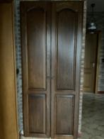 Halkast, Huis en Inrichting, Ophalen, Gebruikt, Eikenhout, Met hangruimte