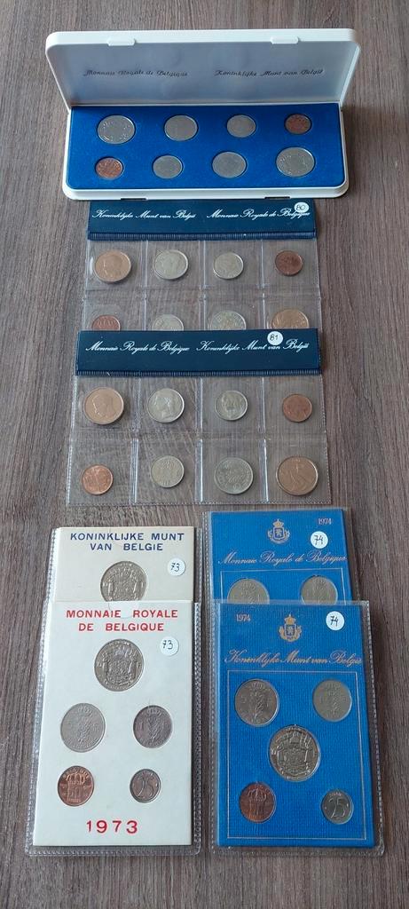 Belgische frank sets Fr/vl, Postzegels en Munten, Munten | België, Setje, Overig, Ophalen of Verzenden