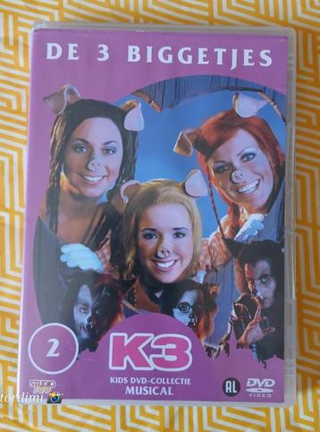 DVD K3 De 3 Biggetjes met Karen Kristel Kathleen beschikbaar voor biedingen