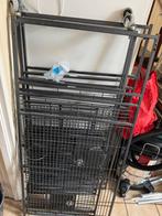 Papegaaienkooi of parkieten kooi, Dieren en Toebehoren, Ophalen, Gebruikt, Metaal, Vogelkooi