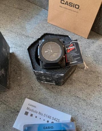 Montre G-Shock GA-2100 Noir, Envoi, Neuf, Montre-bracelet, Casio