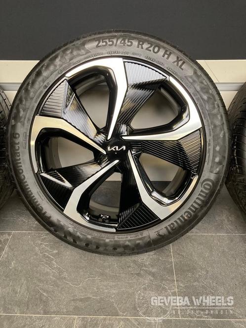 20” originele Kia EV6 GT line velgen + banden 5x114.3 TPMS, Auto-onderdelen, Banden en Velgen, Banden en Velgen, Zomerbanden, 20 inch