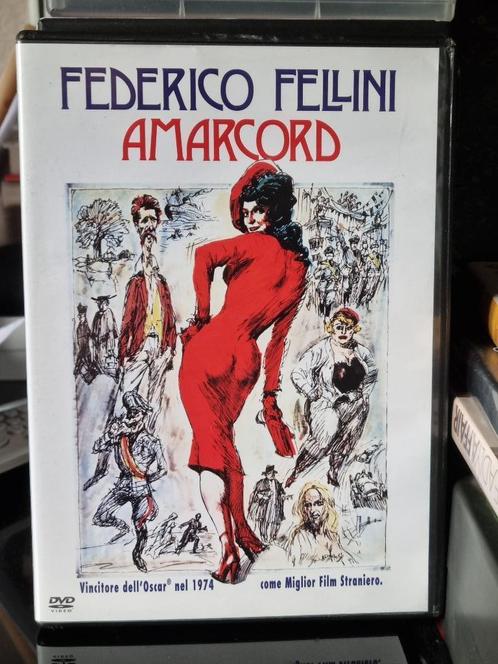Amarcord, GERESERVEERD, Federico Fellini, Cd's en Dvd's, Dvd's | Filmhuis, Ophalen of Verzenden