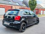 Gekeurd voor verkoop Volkswagen Polo benzine Euro 5, Auto's, Voorwielaandrijving, Euro 5, Stof, Zwart
