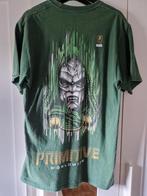 Primitive Marvel t-shirt + Volcom t-shirt (skatewear), Ophalen, Zo goed als nieuw, Maat 48/50 (M), Beige