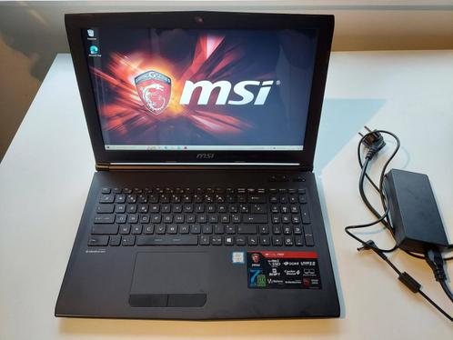 Gaming laptop - MSI GL62M 7RD-051BE, Computers en Software, Windows Laptops, Gebruikt, 16 inch, HDD, SSD, 3 tot 4 Ghz, 8 GB, Azerty