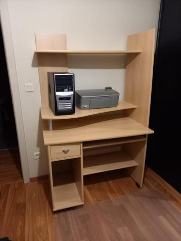 Bureau voor computer/printer/scherm/toetsenbord, Enlèvement, Utilisé, Bureau