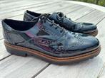 Veterschoen Rieker mt 40, Blauw, Ophalen of Verzenden, Sneakers, Gedragen