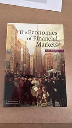 The economics of financial markets - RE Bailey, Comme neuf, Enlèvement ou Envoi