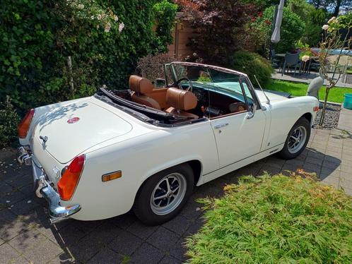 MG midget 1975 50 Year anniversary, Auto's, MG, Bedrijf, Midget, Benzine, Wit, Bruin, Leder, Ophalen