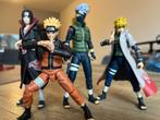 S.H. figuarts Naruto Set: Naruto, Kakashi, Itachi en Minato, Verzamelen, Beelden en Beeldjes, Ophalen of Verzenden, Gebruikt, Fantasy