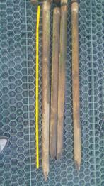 4 Poteaux bois + 5 appuis en bois, Tuin en Terras, Palen, Balken en Planken, Ophalen of Verzenden, Palen
