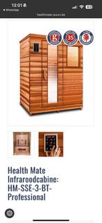 Health Mate Infraroodcabine - HM-SSE-3-BT-Professional, Sport en Fitness, Sauna, Ophalen, Nieuw