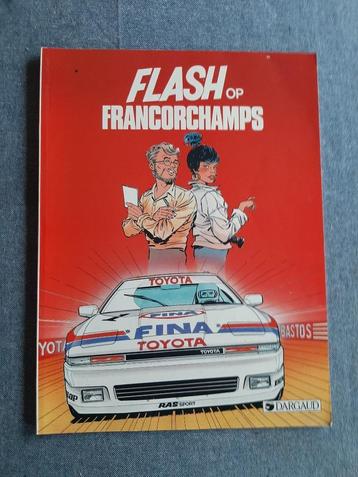 Flash op Francorchamps (reclame - uitgave TOYOTA), Une BD, Enlèvement ou Envoi, Utilisé