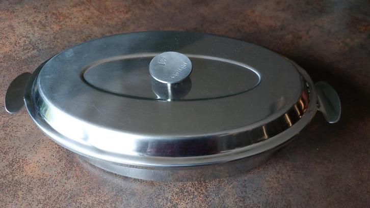 Vanstahl viskoker/stoompan, Huis en Inrichting, Keuken | Potten en Pannen, Zo goed als nieuw, Overige typen, Inox, Ophalen