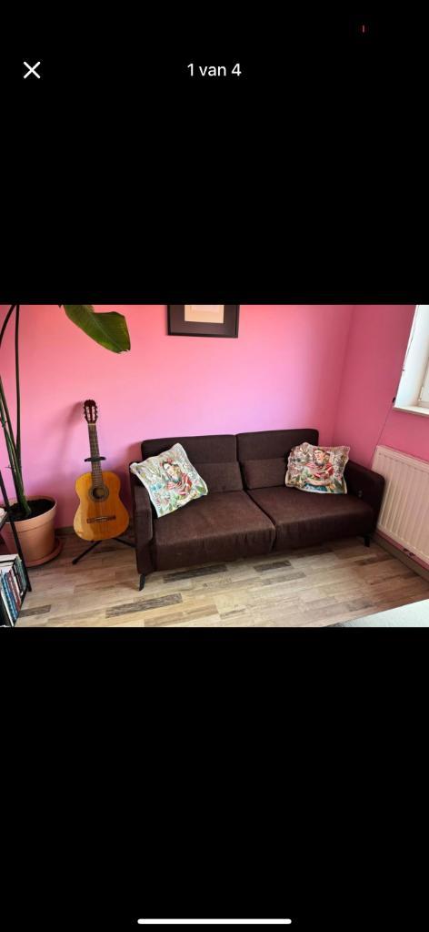 Zetelbed te koop - goede staat, Huis en Inrichting, Slaapkamer | Slaapbanken, Zo goed als nieuw, 180 cm, 200 cm, Tweepersoons