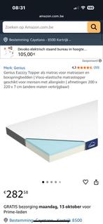 Eazzy topper 180x200 nog geen 2 weken oud, Huis en Inrichting, Slaapkamer | Matrassen en Bedbodems, Ophalen, Zo goed als nieuw