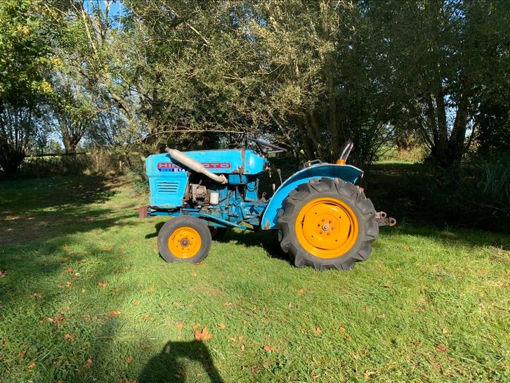 Hinomoto e14 mini tractor met trekbok en grondbakje, Zakelijke goederen, Landbouw | Tractoren, Ophalen