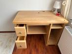 Massief eiken bureau, Huis en Inrichting, Bureaus, Ophalen, Bureau