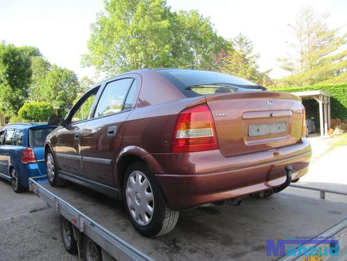 OPEL ASTRA G rood Z44H achterbumper achterklep achterlicht, Auto-onderdelen, Carrosserie, Bumper, Opel, Achter, Gebruikt, Ophalen of Verzenden