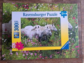 Ravensburger puzzel 300 XXL paarden