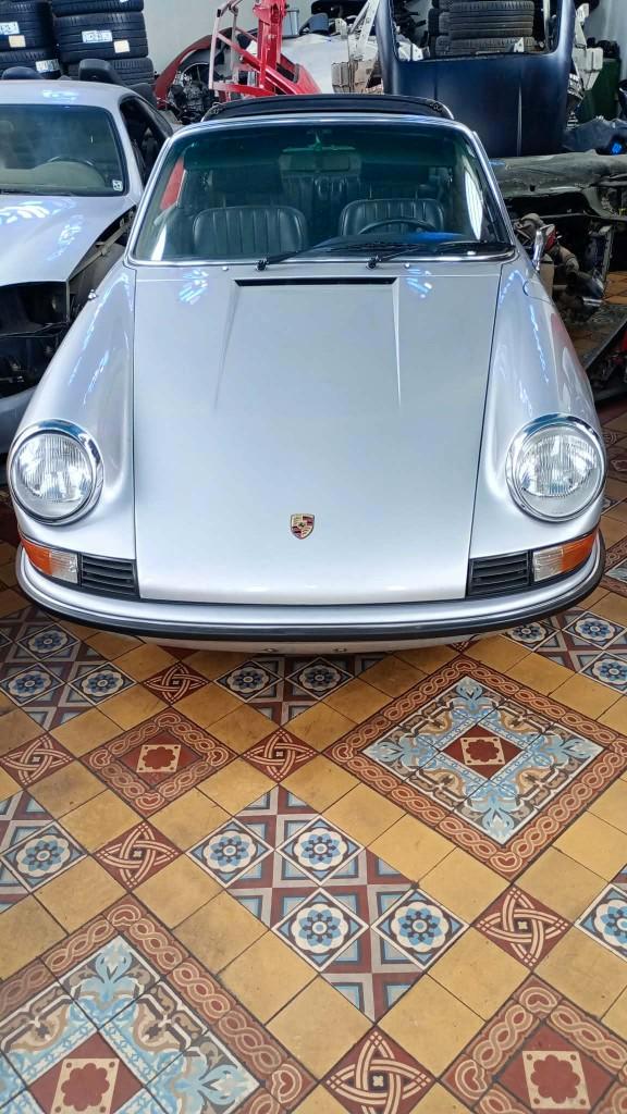 Porsche 911 Targa 1973 2.4, Auto's, Porsche, Particulier, Benzine, Euro 1, Cabriolet, 2 deurs, Handgeschakeld, Zwart, Leder, Ophalen