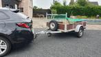 Aanhangwagen remork ongeremd, Ophalen, Gebruikt