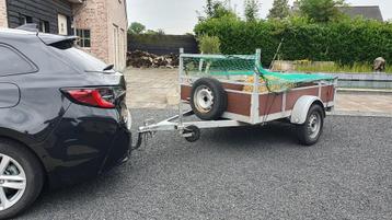Aanhangwagen remork ongeremd beschikbaar voor biedingen