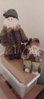 kerstman en kerstman op slede, Diversen, Kerst, Ophalen, Zo goed als nieuw