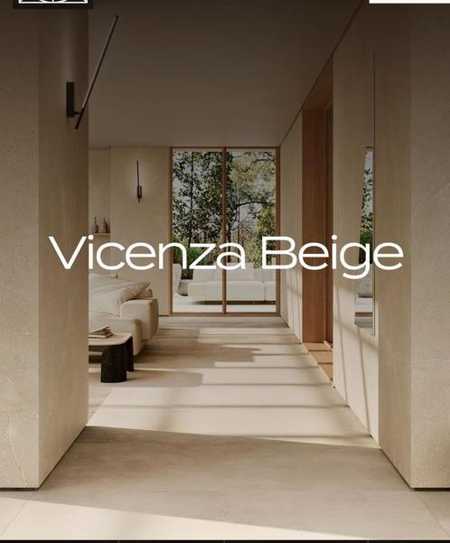 Limestonelook Vicenza Beige merk Nexion 1198x598x9mm silk, Doe-het-zelf en Bouw, Tegels, Nieuw, Vloertegels, Keramiek, 60 cm of meer