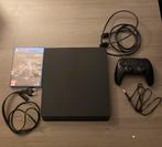 Playstation 4 SLIM 500GB topstaat zo goed als nieuw + game, Ophalen, Zo goed als nieuw, Slim