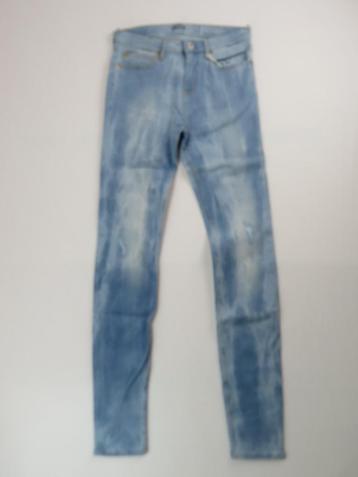 Second Skin Skinny Jeans Maat 27 Lichtblauw Bootcut Deal beschikbaar voor biedingen