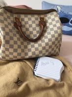 Speedy 30 azur Louis Vuitton, Handtassen en Accessoires, Tassen | Damestassen, Ophalen, Gebruikt, Wit, Handtas