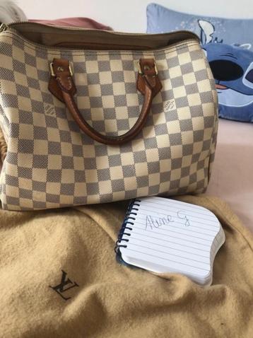 Speedy 30 azur Louis Vuitton  beschikbaar voor biedingen
