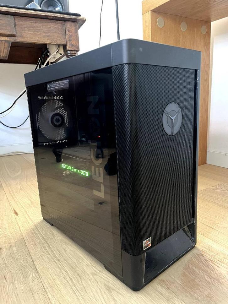 Gaming PC Lenovo Legion T5 26AMR5, Computers en Software, Desktop Pc's, Zo goed als nieuw, 3 tot 4 Ghz, SSD, 16 GB, Met videokaart