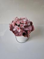 Petit pot avec fleurs artificielles - Décoration, Ophalen of Verzenden, Zo goed als nieuw
