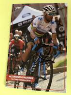 wielerkaart 2018 team movistar wk alejandro valverde signe, Verzenden, Zo goed als nieuw