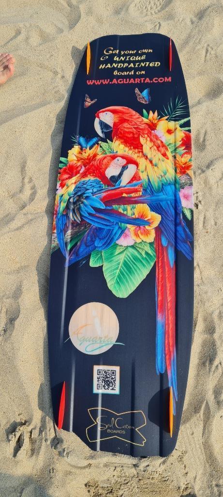 Saul Custom Boards Pure 3.0 kiteboard, Watersport en Boten, Kitesurfen, Zo goed als nieuw, Kiteboard, Twintip, Ophalen of Verzenden