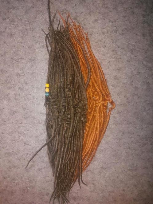 Synthetische dreads kort, Handtassen en Accessoires, Uiterlijk | Haarverzorging, Gebruikt, Ophalen of Verzenden