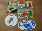 Vintage Strip Stickers Kuifje Salik Kangourak Hergé TinTin C, Nieuw, Ophalen of Verzenden, Plaatje, Poster of Sticker, Kuifje